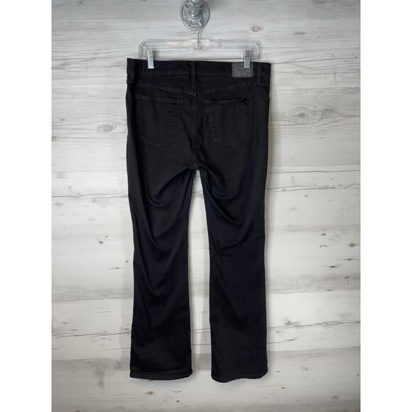 Levis 315 Shaping Bootcut Jeans Womens 32x32 Black Stretch Denim Mid Rise - Picture 7 of 14